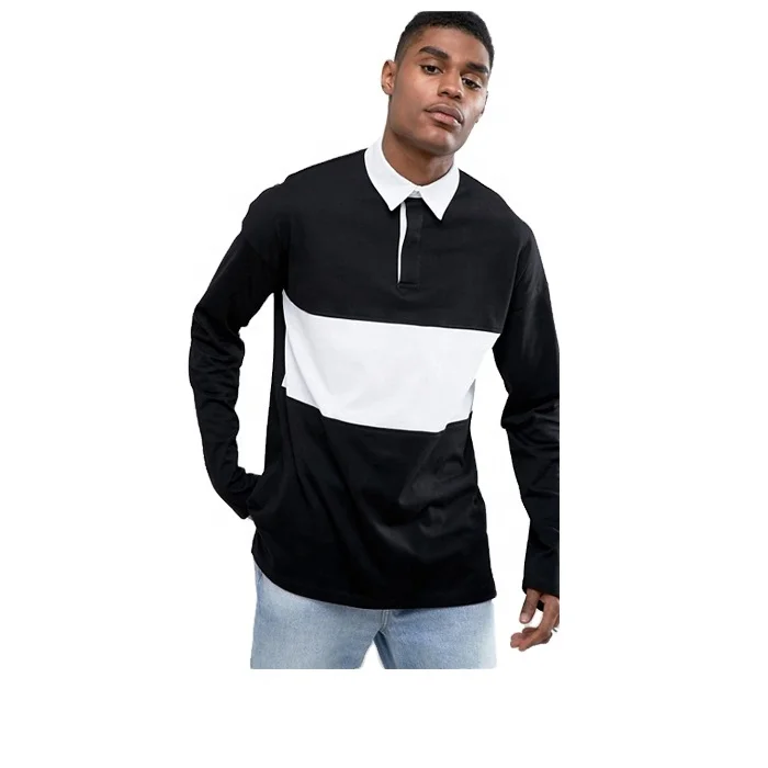 oversized polo shirt outfit mens