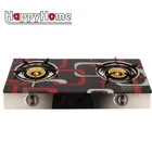Cooker Cooktops Wholesale Price Tempered Glass 2 Burner Stoves Range Gas Cooker Home Cooktops