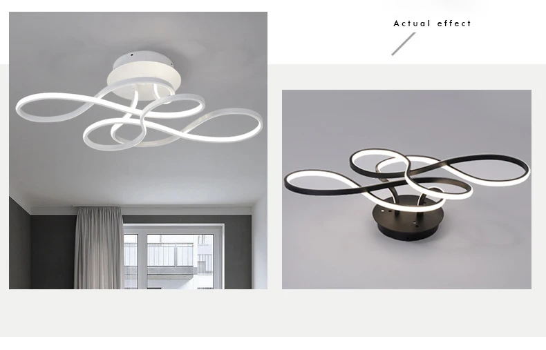 Simple Post-modern Home Creative Nordic New Bedroom Ceiling Lamp Living Room Lamp Led Ceiling Light