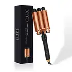 Hair Iron 3 Barrel Curling Iron Hair Curling Iron 3 Barrel Wand Temperature Adjustable 25mm Hair Waver Curling Iron