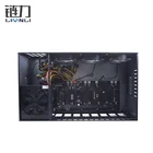 Vga Lianli/OEM 8 Rig Mining Case 6U 8 Gpu Cards Ethereum Bitcoin Rack 8 Vga Mining Machine Computer Case