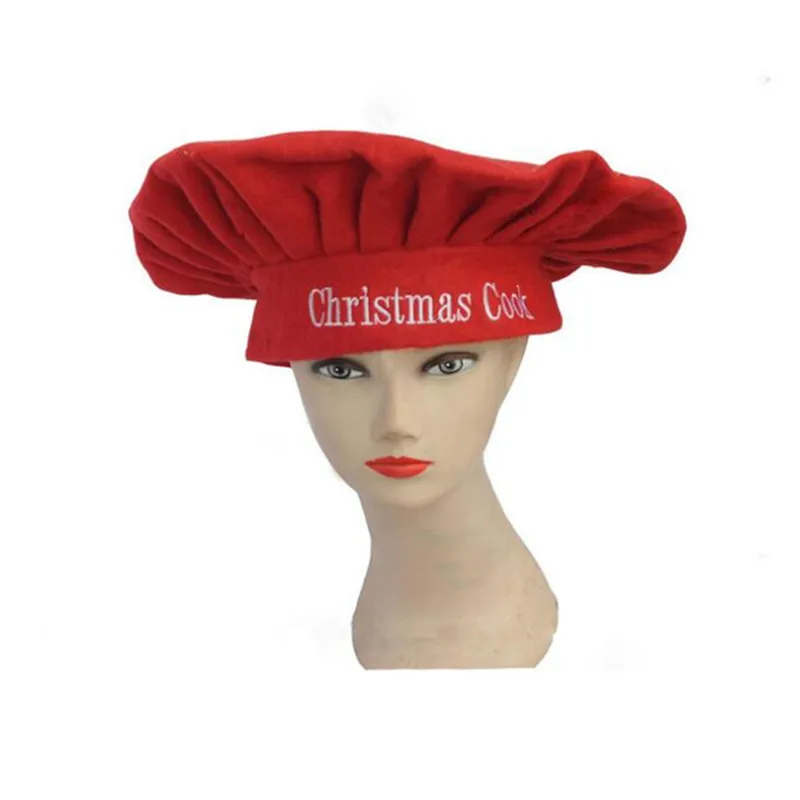 Adult Christmas Chef Hat 