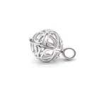 Round Wholesale Round Hollow Box Pendants Christmas Metal Jingle Small Bells Bell Decoration