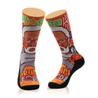Socks CLF 3D Digital Printing Socks Basketball Sports Men's Personality Happy Socks Custom Logo Funny Socks