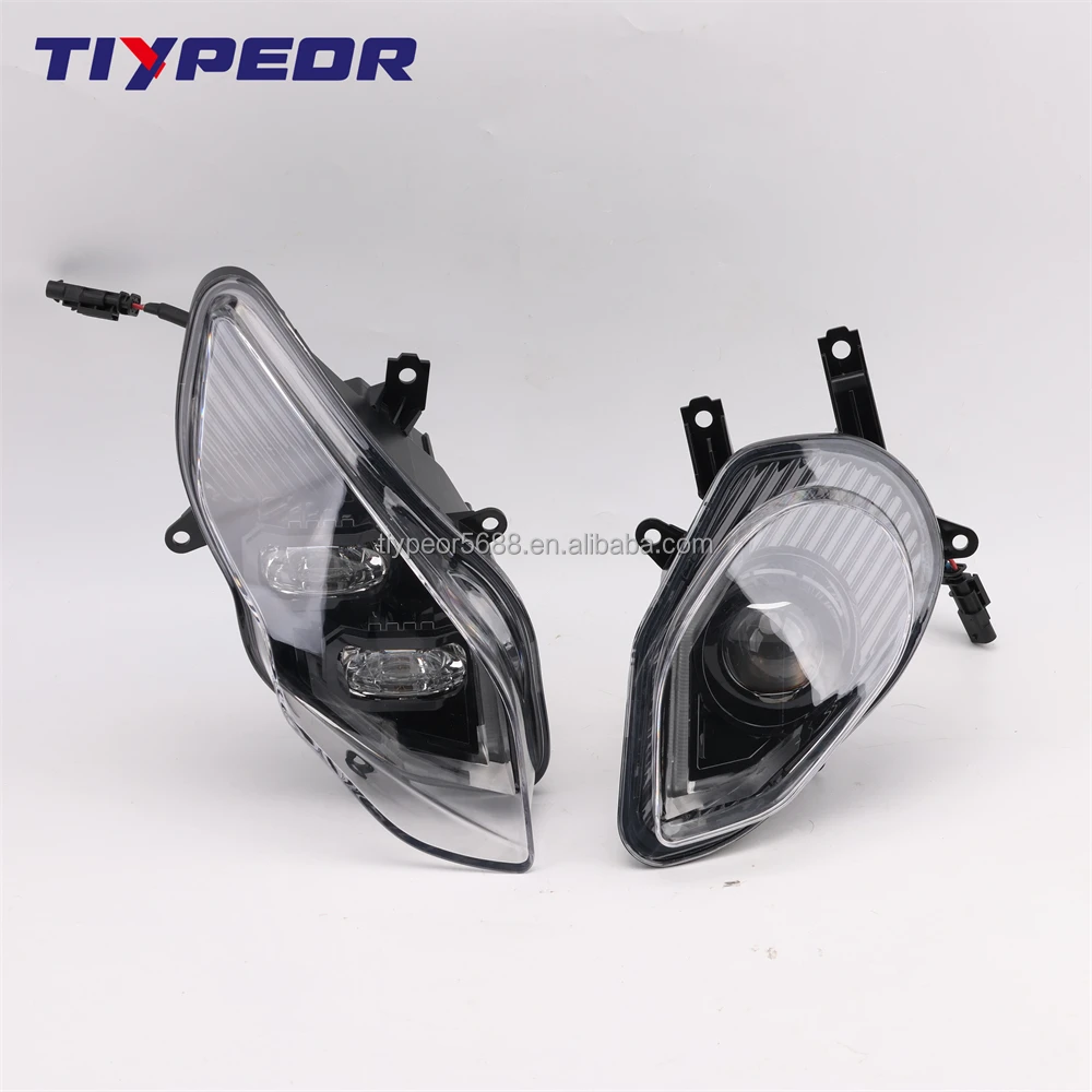 low beam drl with angel eyes for bmw s1000 aftermarket front head light lamp parts-6