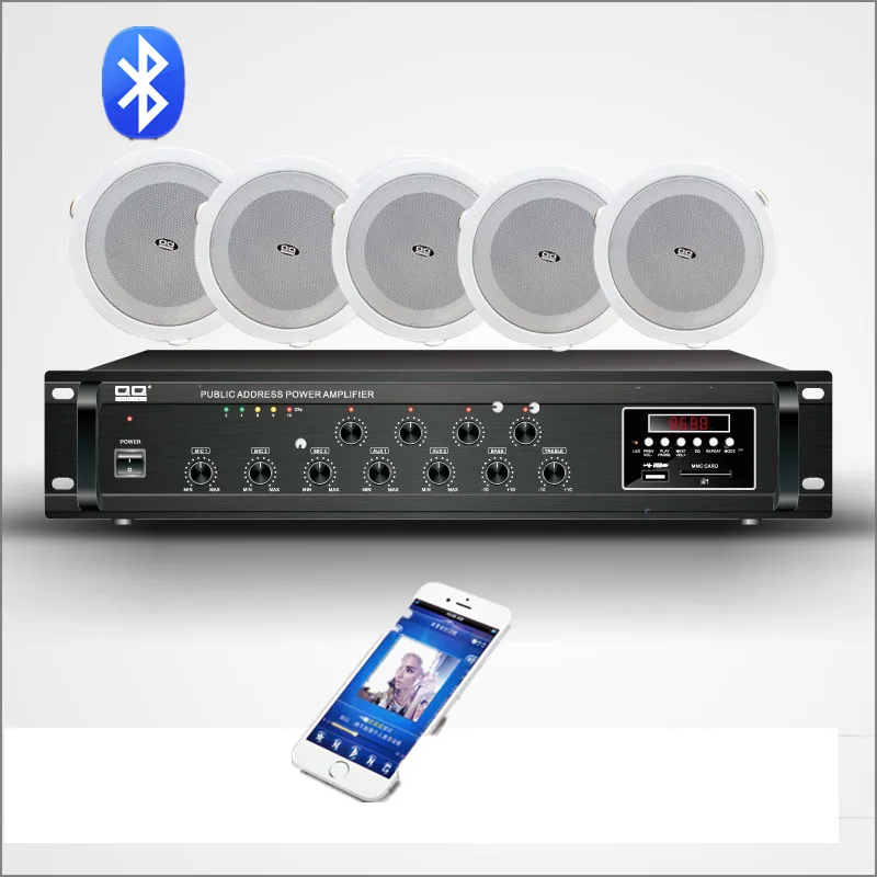 Qqchinapa 100v 200w One Mixer Amplifier 