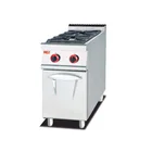 Stove Restaurant And Hotel Stainless Steel Kitchen Equipment 2 Burner Gas Stove