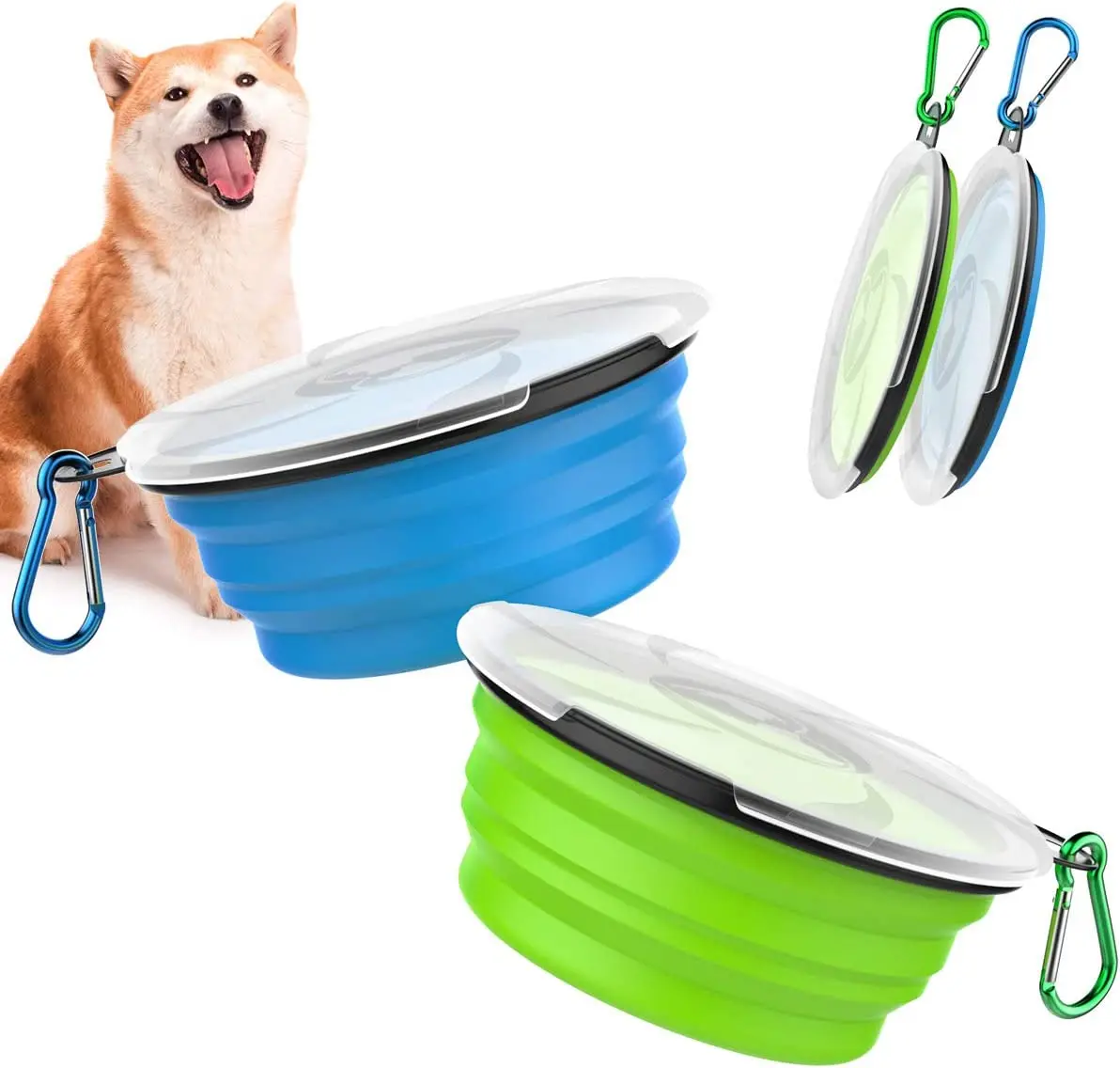 portable dog food bowl