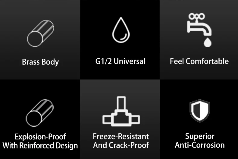 Brass Chrome-Plated Wall-mounted Ceramic Bib Cock Drinking Water Safe Washing Machine High Water Flow Soft Aerated Stream details