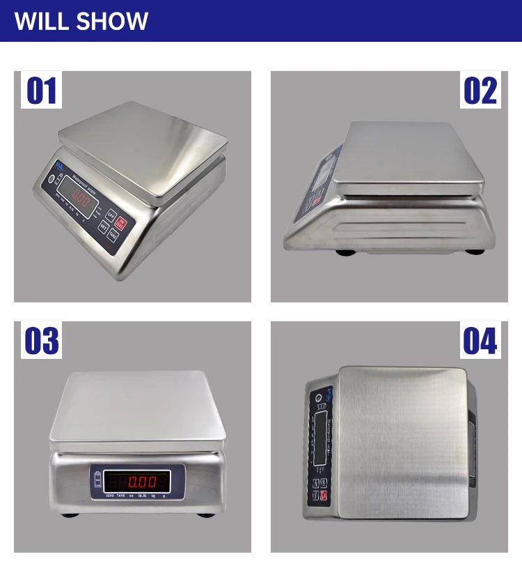 304 Stainless Super Waterproof Electronic Scale Waterproof Scale Ip68