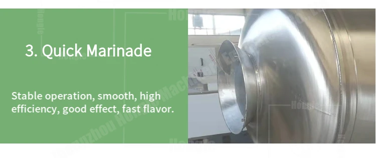 Vacuum Tumbling Marinator / Salt Beef Meat Massage Tumbler / Blender Mixer for Meat Processing factory