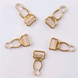 New Design Gourd Button High Quality Sexy Underwear Garter Buckle Adjusting Alloy Metal Suspender Garter Clips