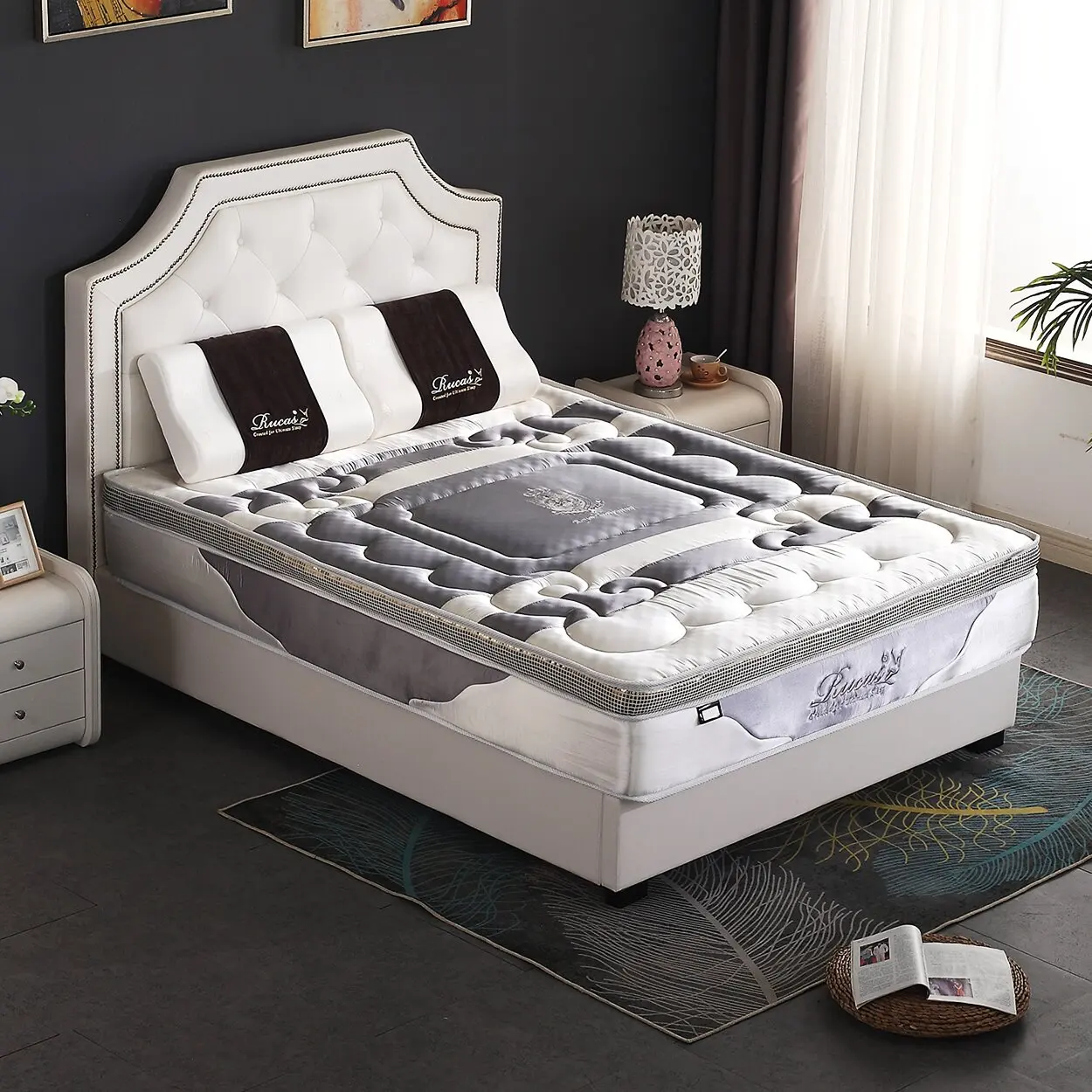 rollable queen mattress