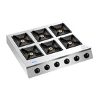 Infrared Burner 6 Burners Energy Saving Gas Cooker Infrared Gas Burner Gas Stove Cooker