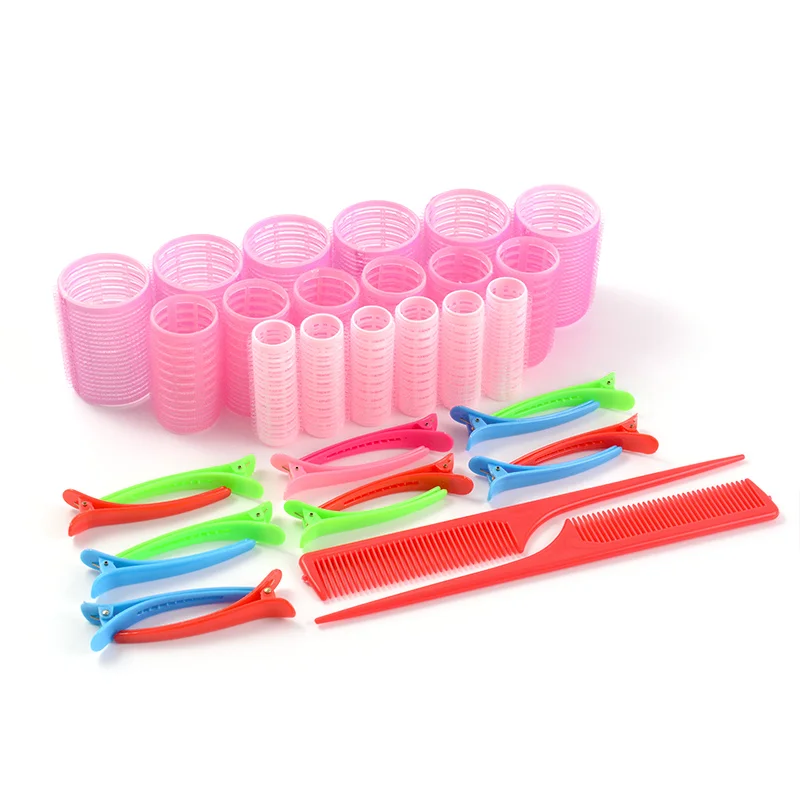 Amazon Popular High Quality Easily Tape Hairdressing Rollers Self-adhesive Hair  Rollers Sets With Clips And Combs - Buy 2021 Amazon Curling Heatless Hair  Roller,Plastic Hair Curler,Nylon Hair Rollers For Diy Hair Styling