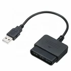 Usb Ps2 USB Controller Adapter Converter Cable Cord For Sony PS2 PS3 To PC