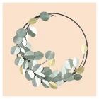 Wall Decoration Metal Wall Art Decor Outdoor Garden Decoration For Home 3d Wall Leaf Wreath Nordic Wall Decoration Gardens