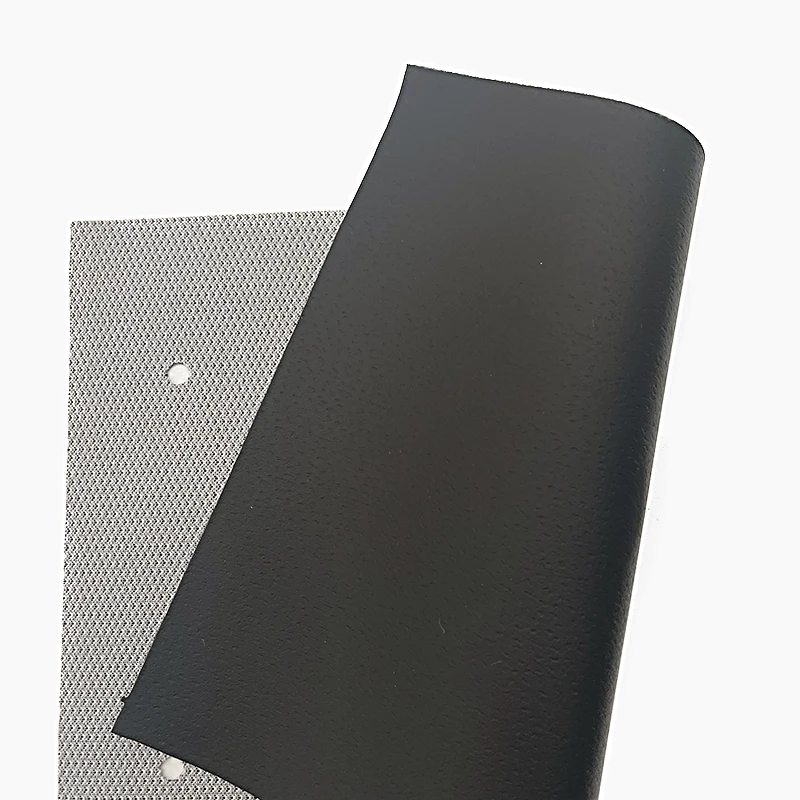 PVC Leather Faux Leather Fabric with 7 Colors in Stock 50 Yards MOQ and 100000 Meters Production Capacity