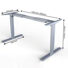 Electric Stand Up Electric Stand Up Desk Frame Electric Height Adjustable Height Stand Up Desk Frame