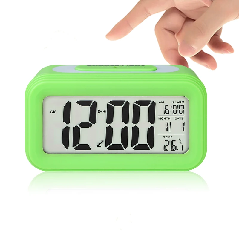 lcd display clock free sample