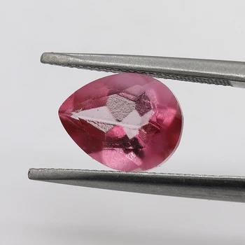 Factory price directly sale wholesale natural loose gemstone pear cut high quality pink Topaz for making jewelry