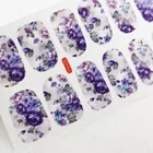 Nail Stickers Hot Selling Amazon Mixed Colorful Nail Stickers Fashion Women Nail Wraps