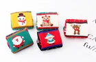 Socks HF Female Women Socks Winter New Christmas Socks Jacquard Cartoon Socks