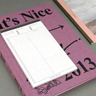 List Notepad Simple Stationery To Do List Daily Planner A5 Notepads