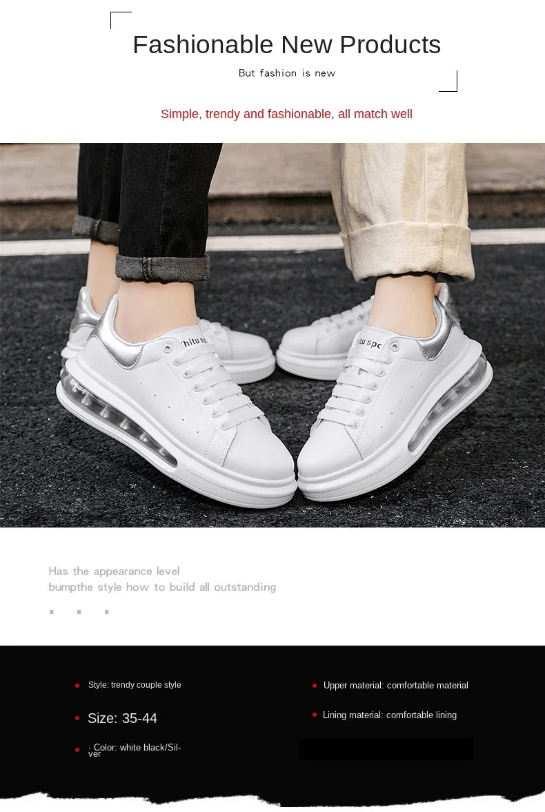 Schoenen Mannen 2021 Nieuwe Buitenlandse Handel Mannen Schoenen Luchtkussen  Kleine Witte Schoenen Zachte Zool Voor Mannen Vrouwen Met Casual  Liefhebbers Sneakers - Buy Lui Schoenen,Luchtkussen Kleine Witte  Schoenen,Jeugd Sportschoenen Product on 