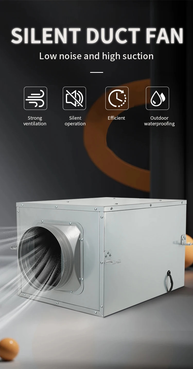 Centrifugal Fan, DPT, Inline - detail 4