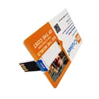 Usb Flash Drive Custom Logo 64gb Credit Card Business Card 512Mb Usb Flash Drive