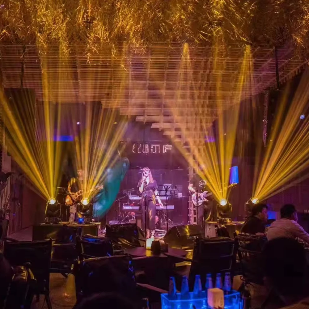 Football Lights Stage Lights Outdoor Christmas Laser LED Moving Head Professional Performance Disco Spotlights