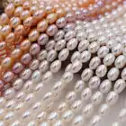 Pearl Wholesale Diy Jewelry Accessories Loose Beads 4mm Rice Pearl Freshwater Pearl Beads Natural Pearl Price