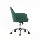 Velvet Chair Superior Quality Velvet Fabric Green Dining Modern Lounge Chair Leisure Home Office Chair