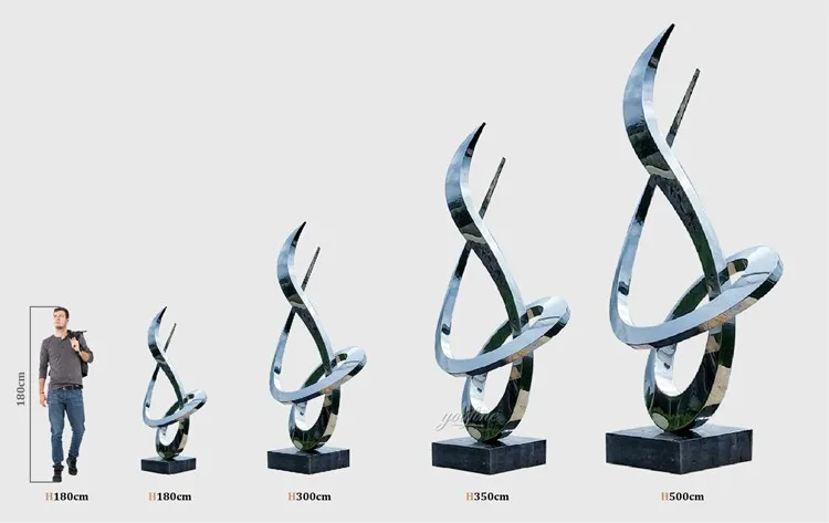  Stainless Steel Sculpture SIZE