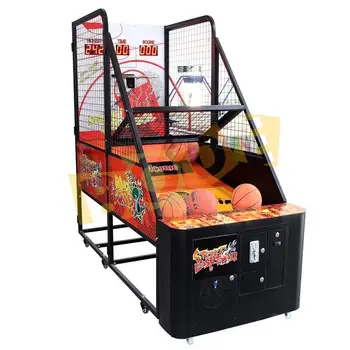 Commercial Arcade Basketball Game Machine Crazy Shoot Basketball Machine For Sales