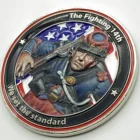 Day UV Printing National Day Commemorative Coins And Medals Awarded At Major Festivals Handsome Military Challenge Coins