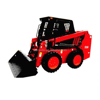 Skid steer loader wheel / crawler small forklift / multi-functional attachment flexible construction engineering source factory