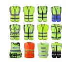 Vest Guaranteed Quality High Visibility Yellow Reflective Safety Vest