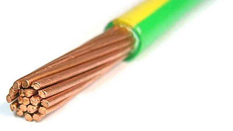 6491x 50mm Pvc Single Core Green Yellow Earth Cable Buy 6491x Green