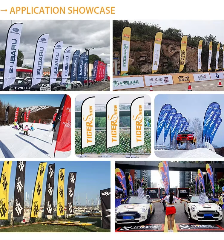 Wholesale Customized Feather Flag Banners Advertising Beach Flag for Outdoor Events Hd403f3b1954c404faf0ed78cca61da7cc