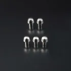 Solid Silver Copper Rivets Silver Contact Round Head AgCdO Solid Silver Contact Copper Rivet For Hinges
