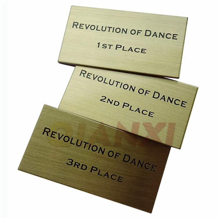 product custom laser engraved aluminum machine nameplate ss etching metal label etched stainless steel name plate-7