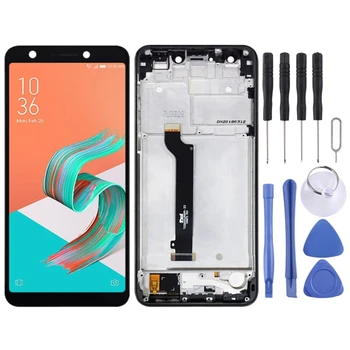Dropshipping LCD Screen and Digitizer Full Assembly with Frame for Asus ZenFone 5 Lite X017DA ZC600KL S630 SDM630