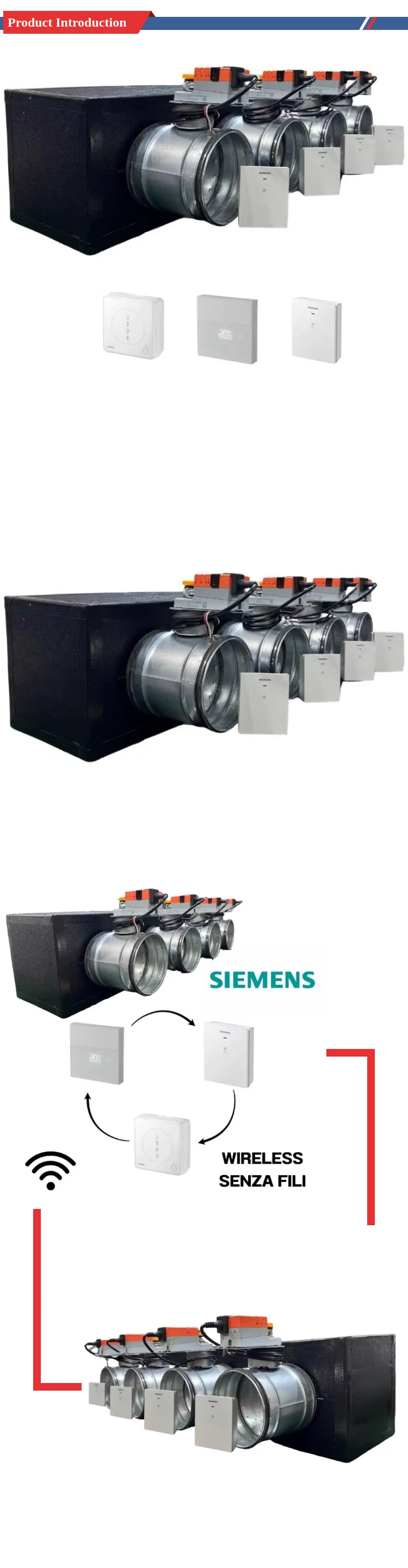 Plenum Central Air Conditioner, Ducted, 4-Zone - detail 6