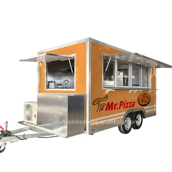 CE certificate concession coffee food trailer hot dog food carts with full kitchen mobile ice cream food truck trailer for usa
