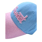 Designer Baseball Caps Three-Dimensional Embroidered LOGO Sequined Visor Baseball Cap