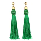 Long Earrings European And American New Fashion Bohemia Long Tassel Earrings For Woman