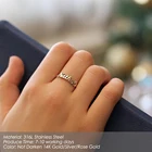 Ring 2021 Fashion Jewelry Customized Name Personality Stainless Steel Women's Ring Jewelry