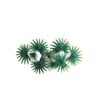 Metal Leaves Wall Decor Metal Liffy Metal With Glass Green Leaves Design Wall Decoration